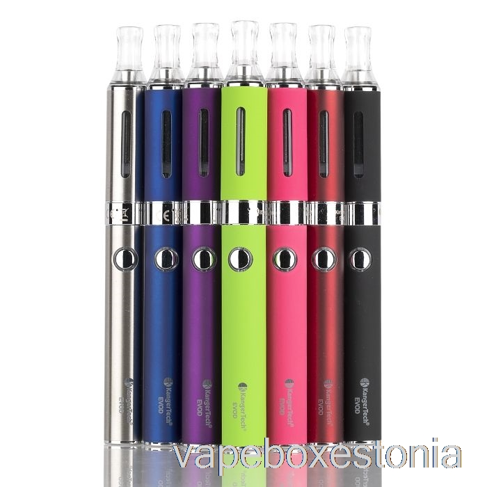 Vape Box Estonia Kanger Evod Blisterkomplekt 2tk - Must
